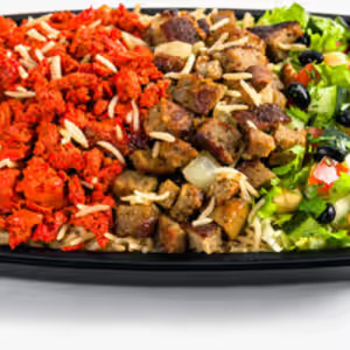 Chicken & Lamb Combo Over Rice